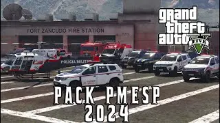 DOWNLOAD PACK VIATURAS PMESP 2024 | GTA 5 MODS