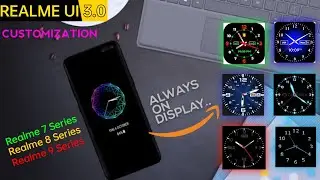 Enable AOD Customisation Edge Lighting Features | Realme 7Pro AOD Edge Lighting | realme ui 3.0 AOD