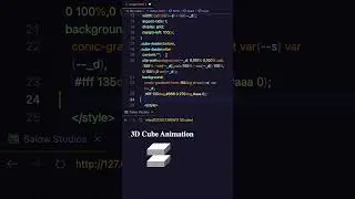 Create a Stunning 3D Cube Loader with HTML & CSS | Quick Tutorial