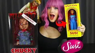 BONECOS DE TERROR! CHUCKY - ANNABELLE E SUSI?