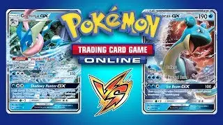 Greninja GX vs Lapras GX - Pokemon TCG Online Game Play