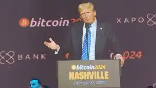 Trump unveils energy solutions to take the country's energy to the next level at BTC 2024! #trump