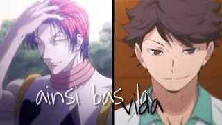 [ edit ] Hisoka and Oikawa - Ainsi bas la vida (HB banana)