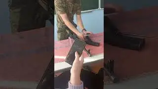 Разборка-сборка автомата Калашникова закрытыми глазами