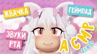 ♡ 𝐀𝐒𝐌𝐑 ♡ Roblox ~ звуки рта, геймпад, жвачка (+дождик)