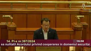 Ședință de plen a Camerei Deputaților din data de 28 octombrie 2024