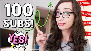 How to get your FIRST 100 SUBS in 2021 // 7 TIPS TO GET 100 SUBSCRIBERS AND GROW YOUR CHANNEL FAST