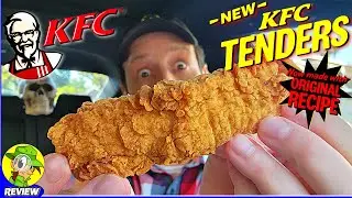KFC® NEW Original Recipe® Tenders Review 👴🍗 Worth The Hype? 🤔 Peep THIS Out! 🕵️‍♂️
