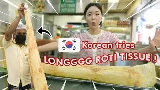 Korean tries Roti Tisu, Nasi Kandar | Jimin Makan Epi.9 | Malaysian Food Adventure