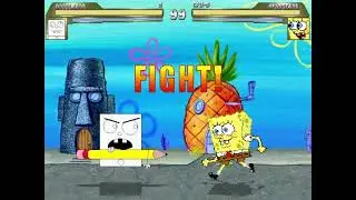 MUGEN Ikemen: YOU DOODLE ME SPONGEBOB!