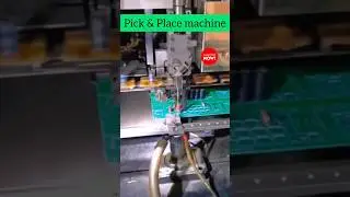 PCB Manufacturing | Pick and place machine | Industrial Automation #pcb #automation #plc #shorts