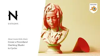 Create a Procedural Hatching Shader in Blender Cycles