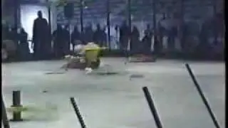Clown goes down