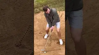 BUNKER PLAY IS EASY🔥🔥 #golf #golfshot #golfswing #golfingtips #athlete #goodvibes #golfswag
