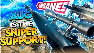 This AUG Class is THE *SNIPER* SUPPORT in WARZONE | 😱 (BEST MW AUG Loadout)