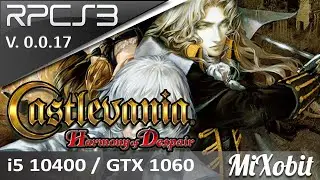 Castlevania Harmony of despair RPCS3 0.0.17
