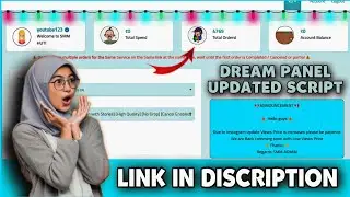 Dream Updated smm panel script | Smm panel | Latest Smm panel script |
