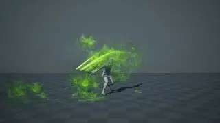 UE | Poison Fighter - Poison Sword with Trail [4K]