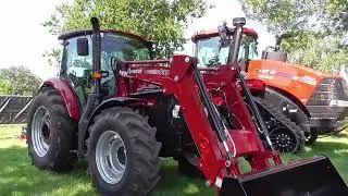CASE 120c tractor
