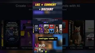 Vsub io Discount Code: 🚀 Create monetizable videos effortlessly without showing your face 💥