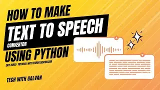 Building a Simple Text-to-Speech Converter with Python and Streamlit 