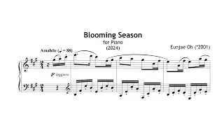 Eunjae Oh: Blooming Season for Piano (2024)