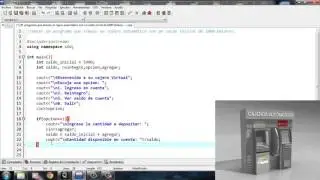 Programación en C y C++: Simulación de un Cajero Automatico Sencillo