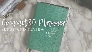 Commit30 Planner Flip | Planner Setup