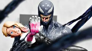 Gwen Stacy Transform To Venom! | VENOM TRANSFORMATION 3D Animation 