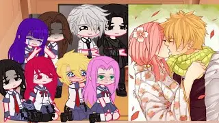 Реакция школьного Au Наруто на НаруСаку (1/2)/ School Au Naruto react to NaruSaku (1/2)