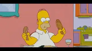 I Simpson Ita- homer a cena, mosca🌟🌟