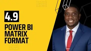 4.9 How to Change Number Formatting in Power BI | Power BI Tutorials for Beginner | By Carl Huff