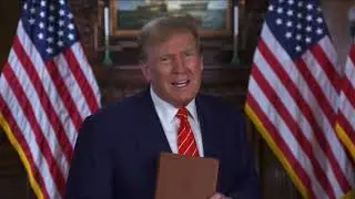 Former President Trump promotes 