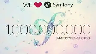 Symfony reached 1 Billion downloads!