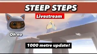 Roblox - Steep Steps - 1000 Metres update (with Kubi4box)