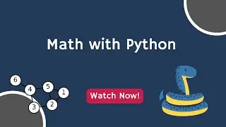 🔥 Crunch Numbers Like a Pro: Master Math with Python Brilliance! 🚀 