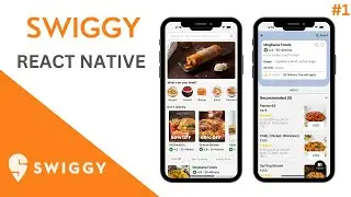 🔴 Let's build a swiggy application (Frontend) with React Native | Redux | Day 1