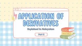 Class 12 |Chapter 6 | Application of Derivatives | part 2| Ann's LearningHub