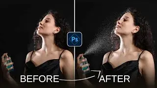 Images with Realistic Perfume Spray Effects in Photoshop