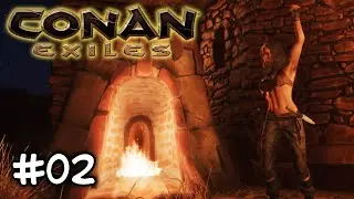 Conan Exiles #02 - Ausflug in die Berge ⛏️ Lets Play Deutsch