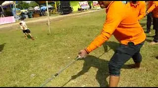 Kegiatan Lomba Tarik Tambang di kec.air hitam