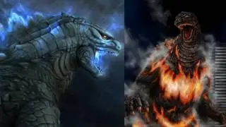 Godzilla 2014 Vs Godzilla 1995 (Featuring Wolf ofDimensions)