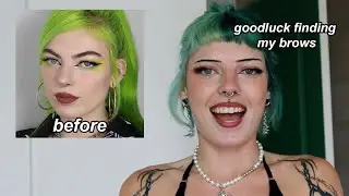 this is how i get my skinny legend eyebrows *brow routine*