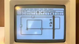 HyperCard Train Set Stack