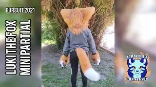 Luki the fox Mini fursuit partial