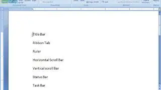 Microsoft Office Word Windows Familiar | Cursor Function | Select any Text