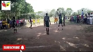 Teenagers playing volleyball like professionals | Ghana got talents & wasting. Compassion Ghana Kids