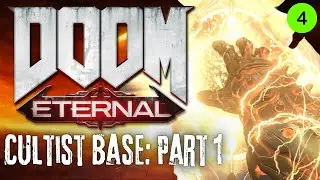 Doom Eternal: Cultist Base | Part 1 | Blind Playthrough | First-Time Reactions and Gameplay