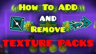 2 Ways to ADD and REMOVE Texture Packs in Geometry Dash 2.208