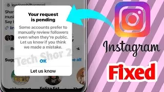 Your Request is Pending In Instagram Problem Solve | Your request is pending